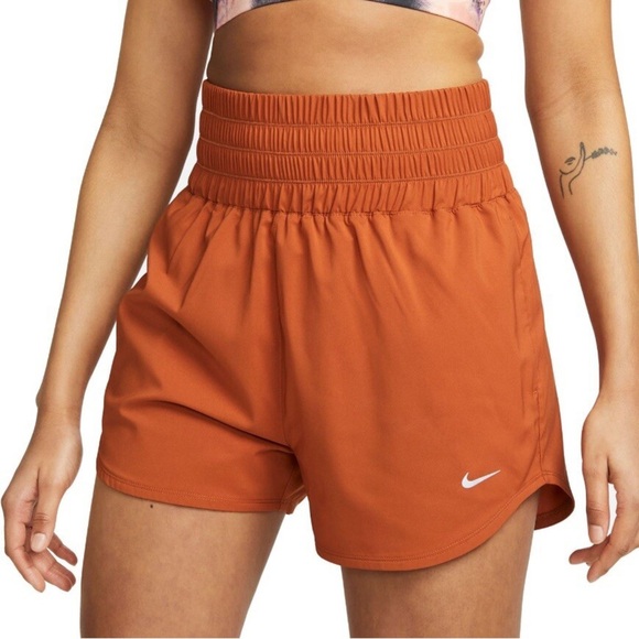 Nike Pants - Nike Women's Vibrant Orange Athletic Shorts